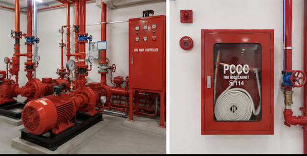 Sử dụng hệ thống PCCC nhà cao tầng