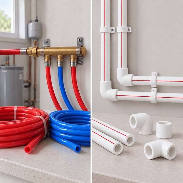 So sánh đặc điểm ống PEX và ống PP-R